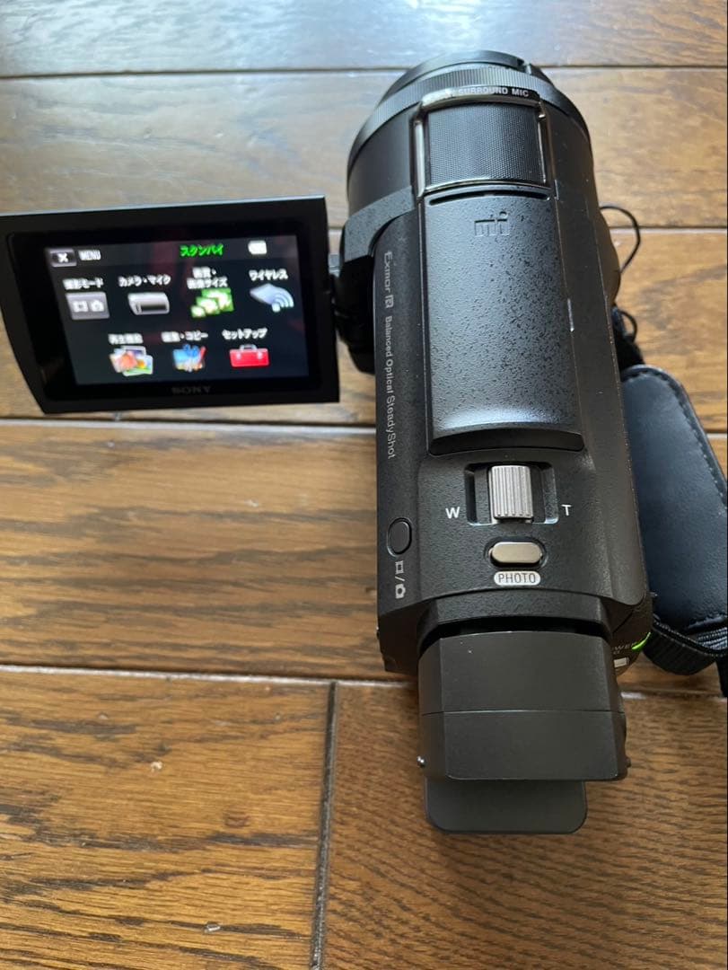 SONY 4Kビデオカメラ 本体と付属品