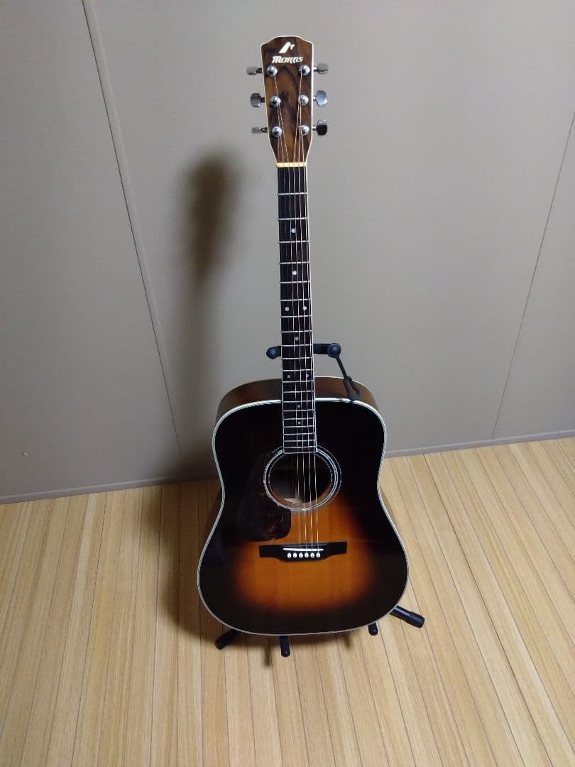 モーリス、アコースティックギターレフティM653LH TSバースト モーリス、アコースティックギターレフティM653LH TSバースト モーリス