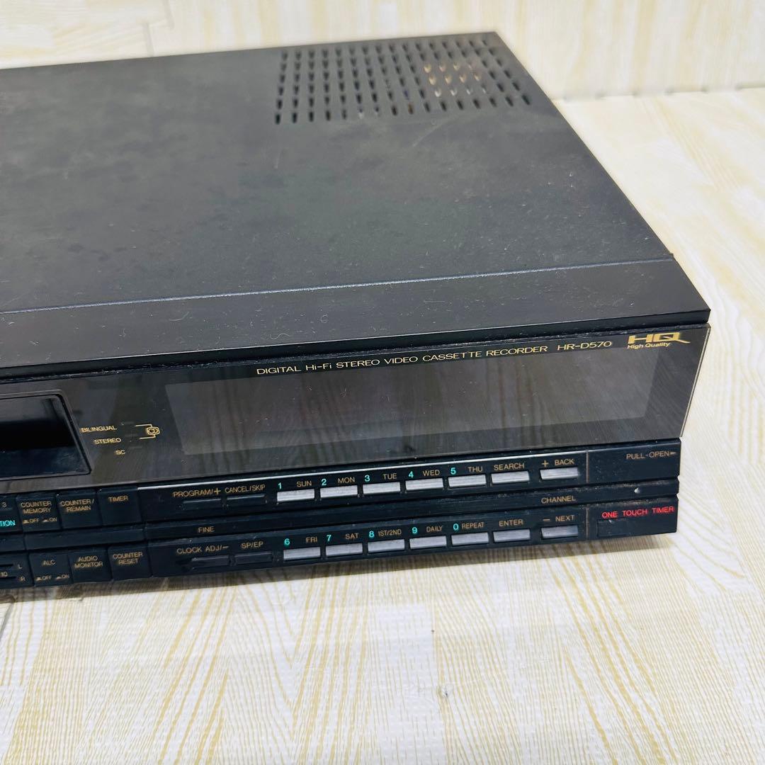 ジャンク Victor ビクター ビデオカセットレコーダー HR-D570 - メルカリ