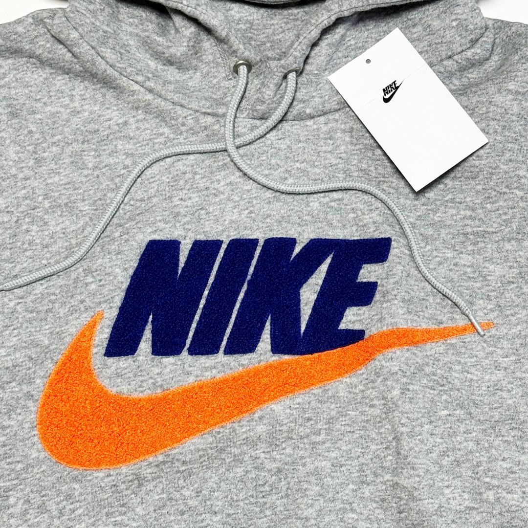■NIKE/ナイキ メンズプルオーバーパーカー グレーXL美品■
