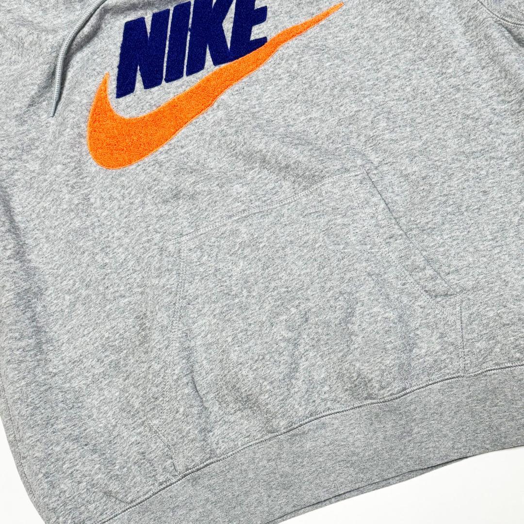 ■NIKE/ナイキ メンズプルオーバーパーカー グレーXL美品■