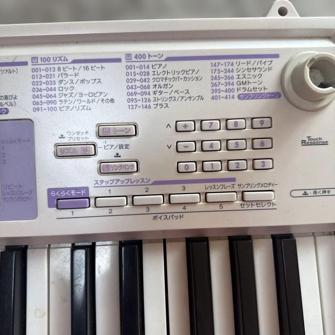CASIO LK-122 キーボード 本体と付属品