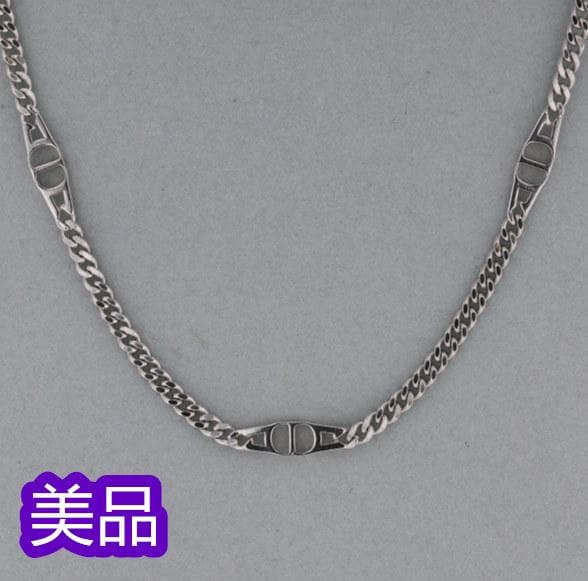 Dior CD Icon チェーンリンク ネックレス N2502HOMST