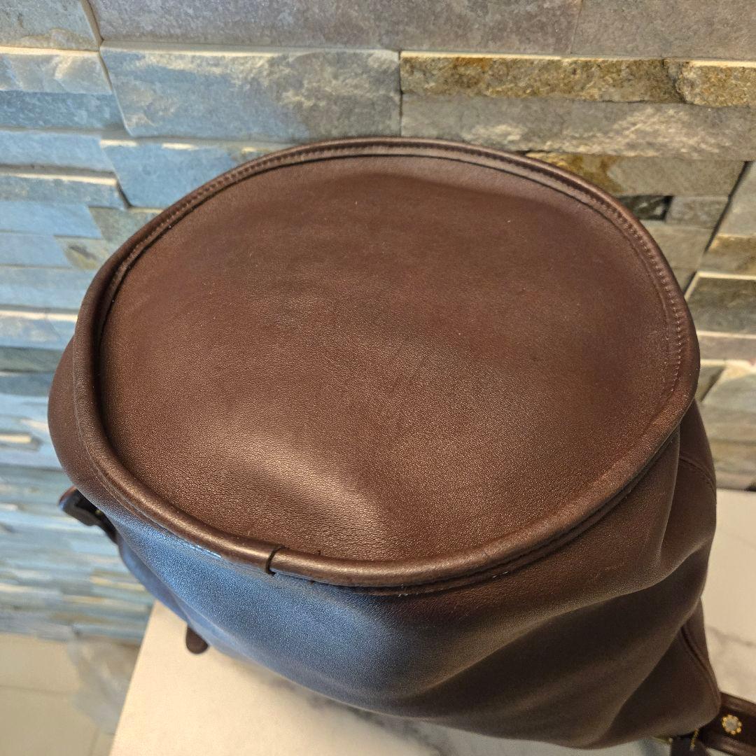 COACH　オールドコーチ　ショルダーバッグ　レザー　バケツ型　ワンショルダー