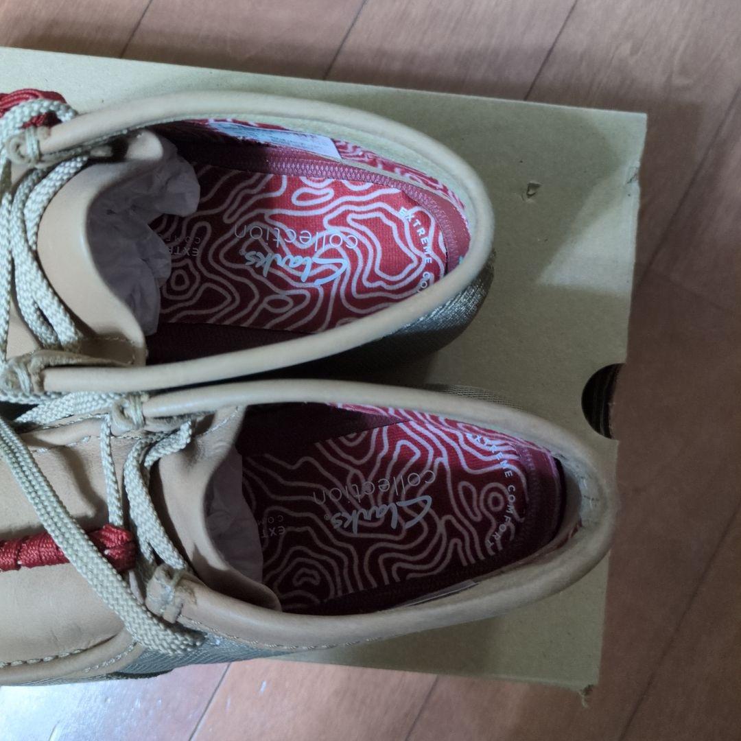 新品未使用[クラークス] ワラビーブーツ モカシン シェイカーブーツ 24.5c