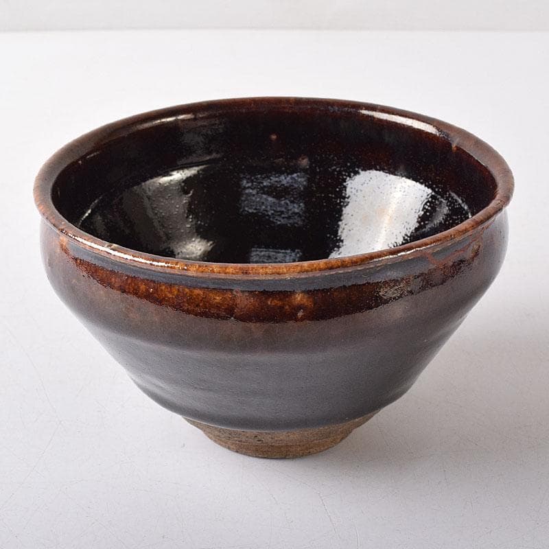 瀬戸天目茶碗(元箱、包み古布付き)