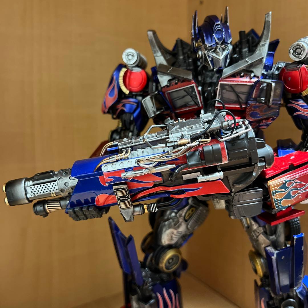 threezero dlxオプトマスプライム用カスタム鉄砲 磁気ライト