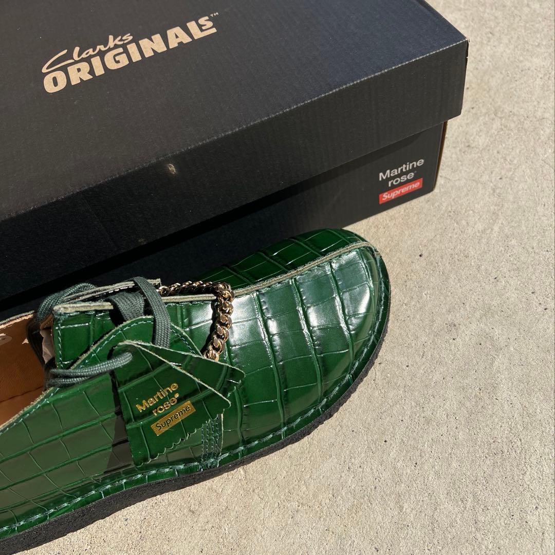 【スニ】supreme martinerose clarks