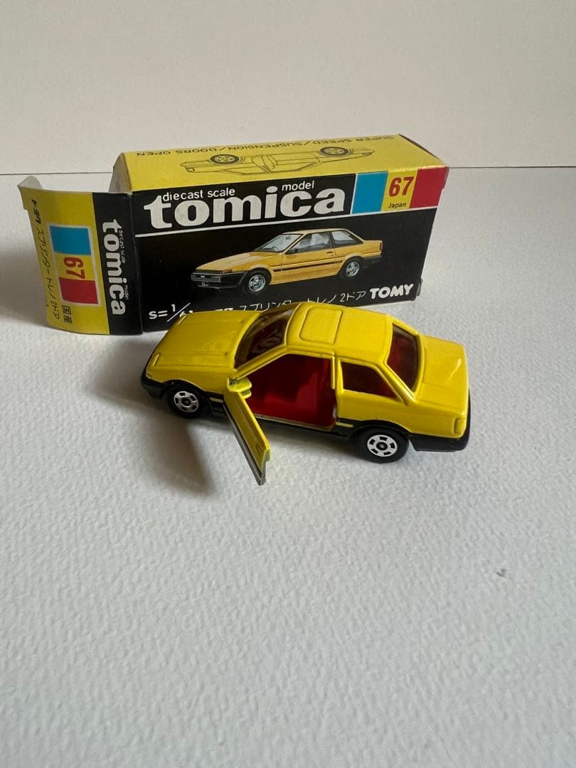 トミカミニカー　トヨタ　スプリンター2ドア