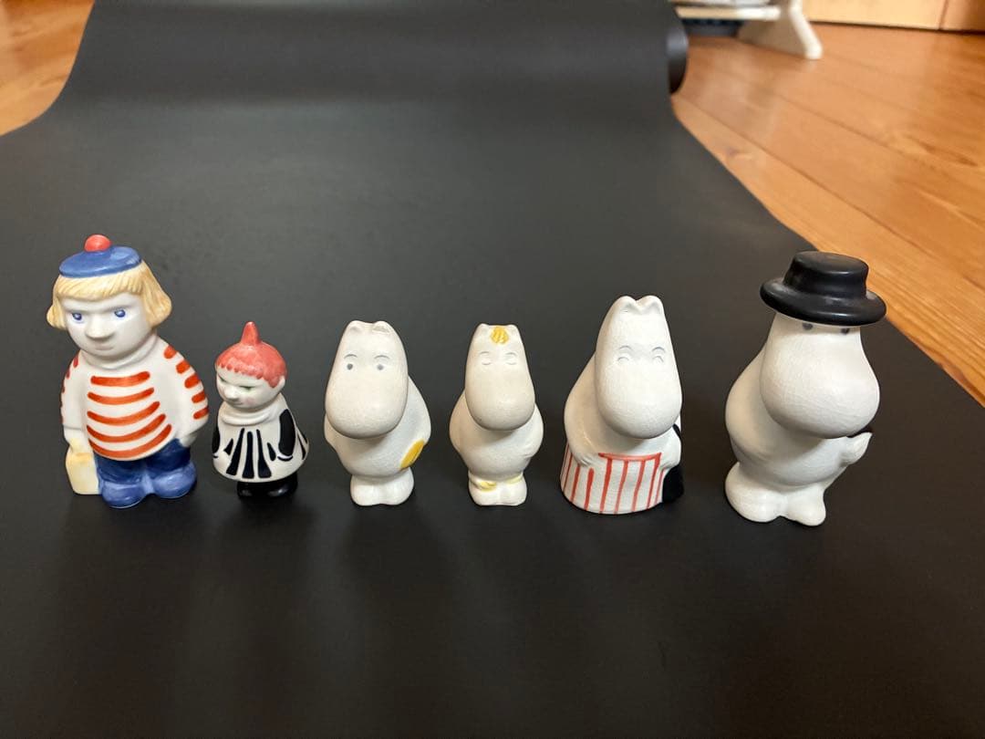 アラビア ムーミン フィギュア 6体セット 陶器 アラビア ムーミン