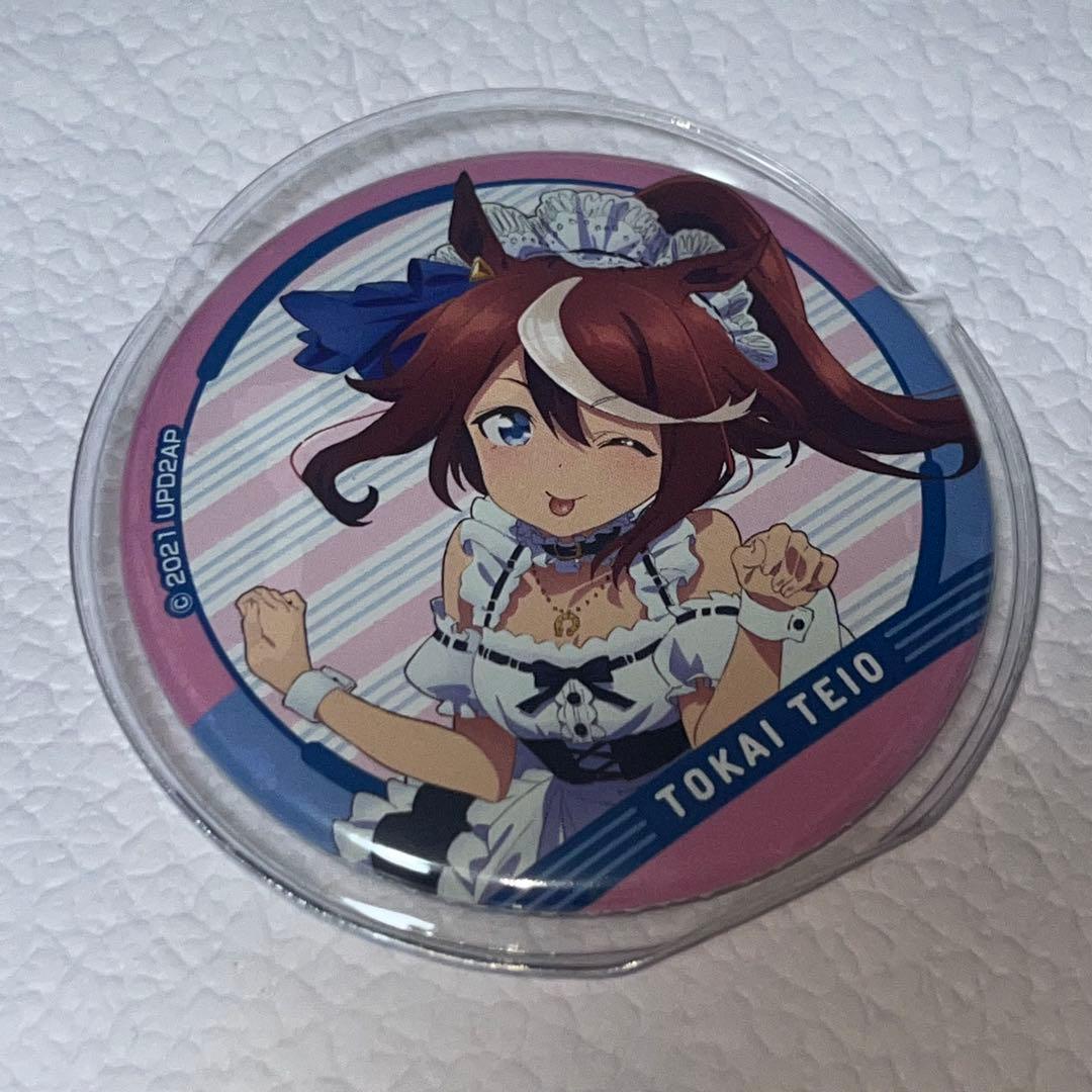 ウマ娘 トウカイテイオー メイド衣装 缶バッジ
