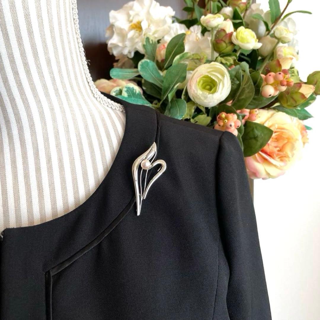 タサキ パールブローチ あこや真珠 本真珠 入学式 卒業式 コサージュ