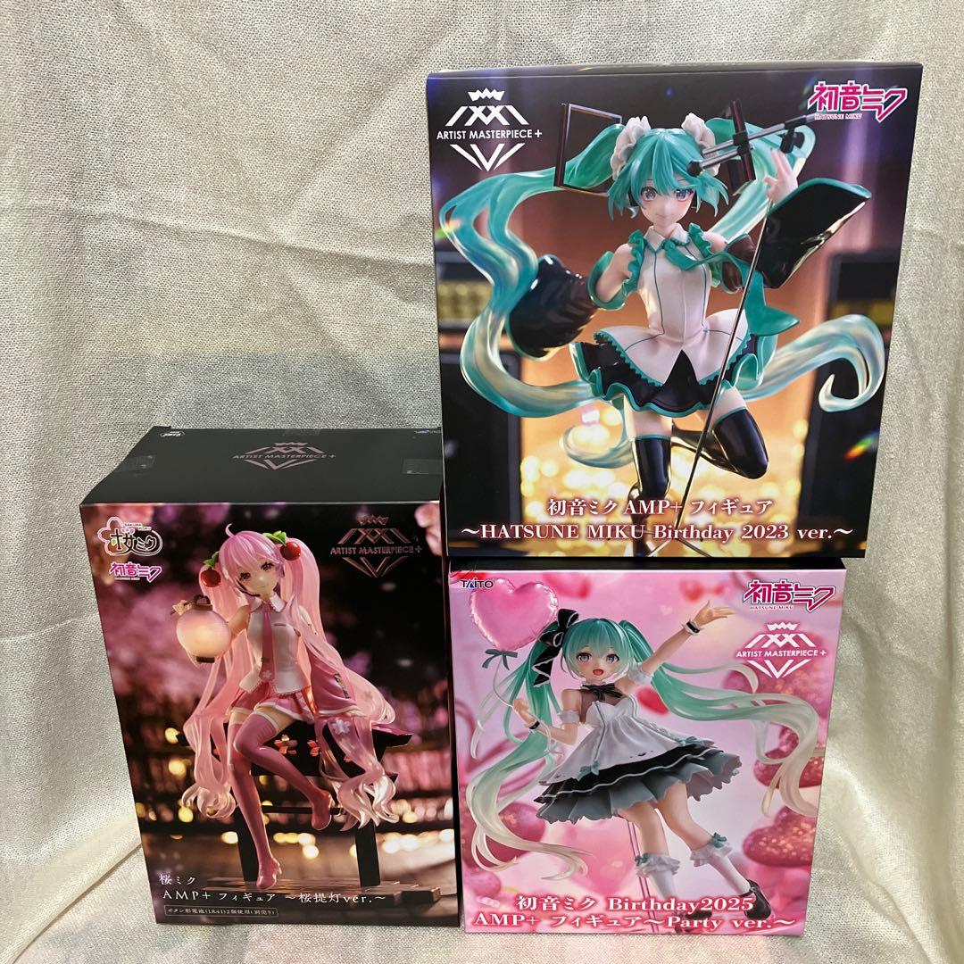 初音ミク AMP フィギュア セット - メルカリ