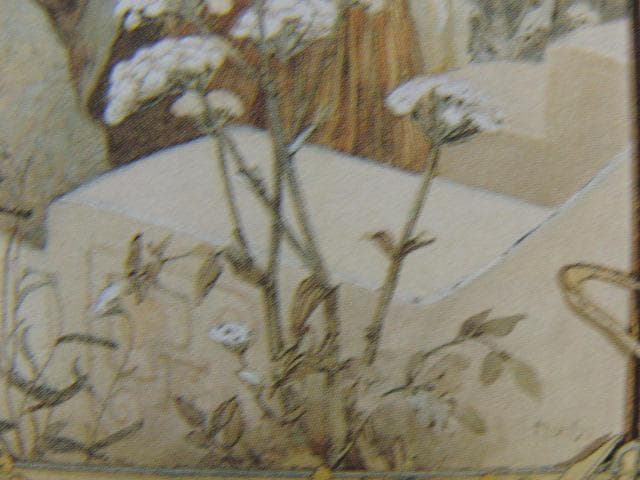 アルフォンス・ミュシャ、〈真福八端〉より、「幸福なるかな、憐憫ある者・・・」