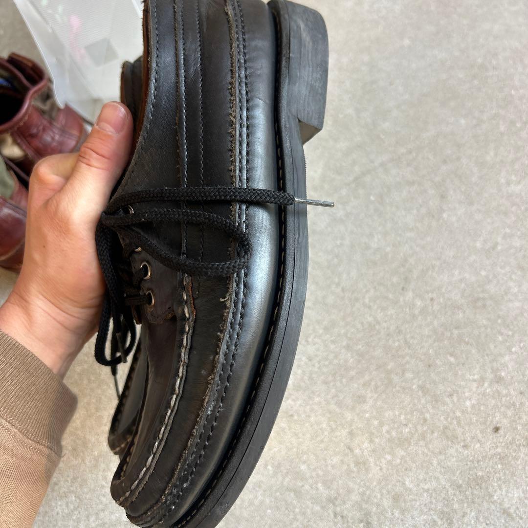 黒 ラッセルモカシン USA7美品