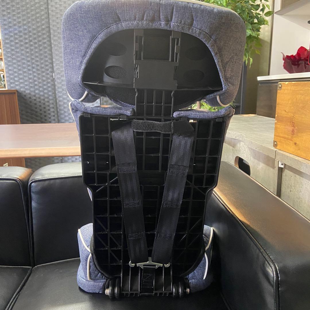 美品⭐️日本育児　 トラベルベストEC+（イーシープラス） デニム　ジュニアシート