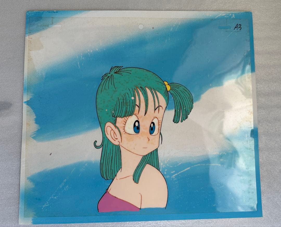 ドラゴンボール　セル画　ブルマ