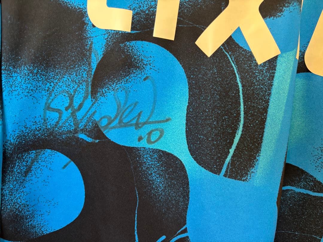 柴崎選手サイン入り】鹿島アントラーズ NIKE プレマッチトップ Lサイズ