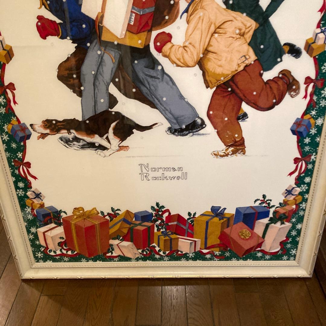 Norman Rockwell ジョリーポストマン 　メリークリスマス