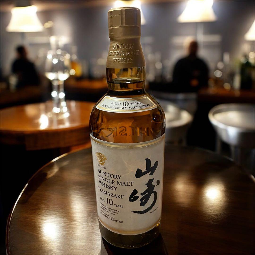 サントリーシングルモルトウイスキー《山崎》10年