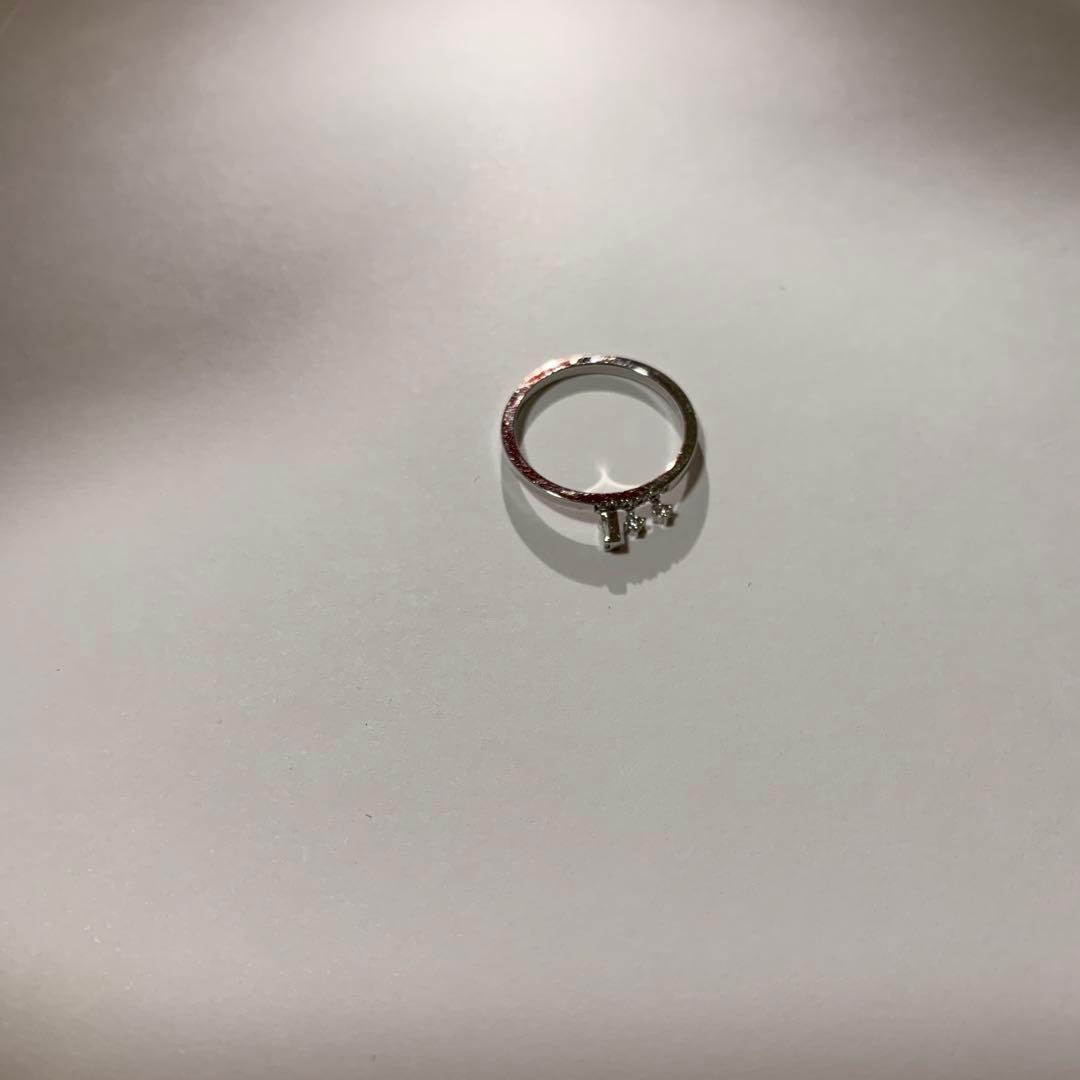 AHKAH シャンデリアスウェイプチ リング　シルバー （最終お値下げ）