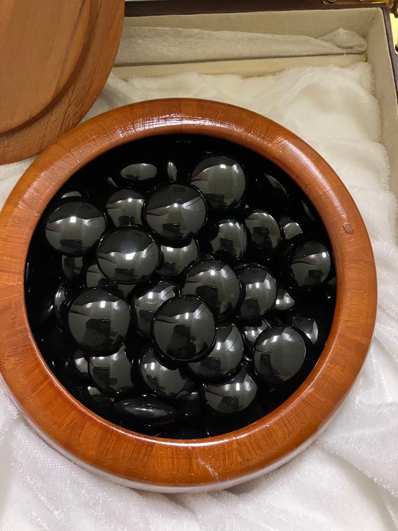 中国★囲碁・碁石★宝石瑪瑙★鑑定書付