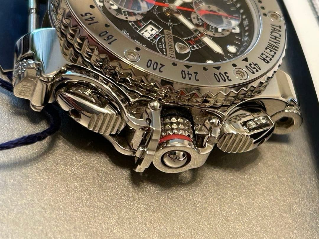 腕時計 アクアノウティック キングクーダ クロノグラフ ケースのみ 自動巻き