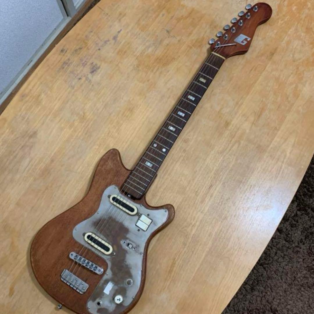 Guyatone LG-55W 改造多数 グヤトーン ビザールギター