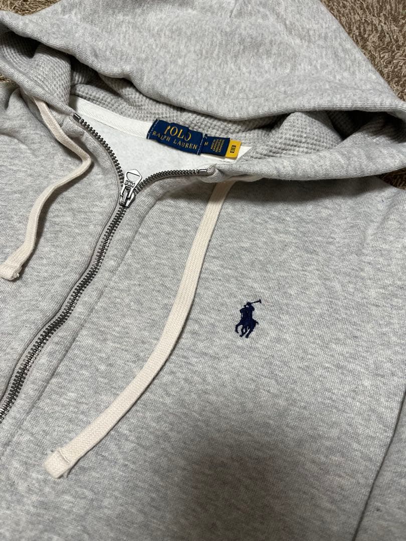 Polo Ralph Lauren グレー ジップアップパーカー