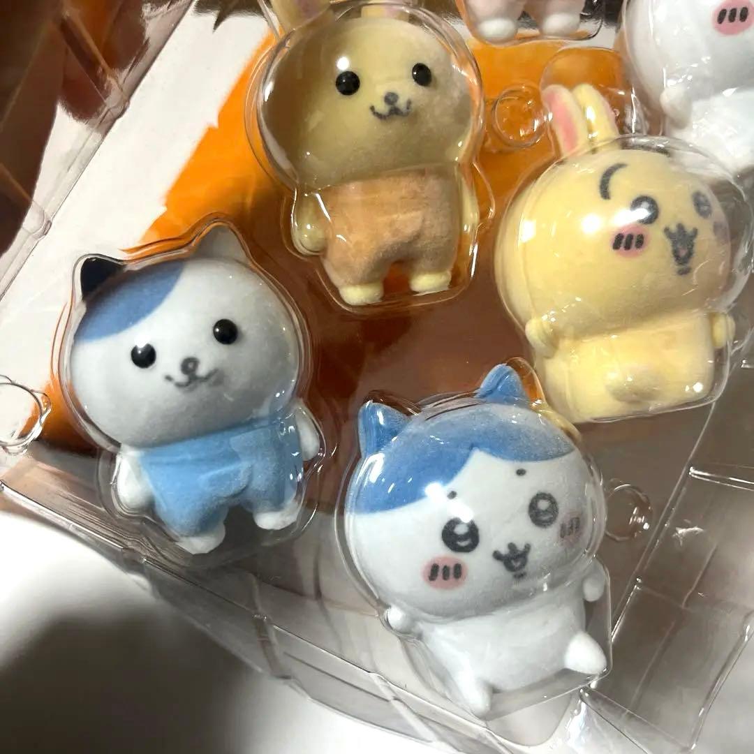 ちいかわ ハチワレ うさぎ フロッキーフィギュア 6袋セット なんとかバニア