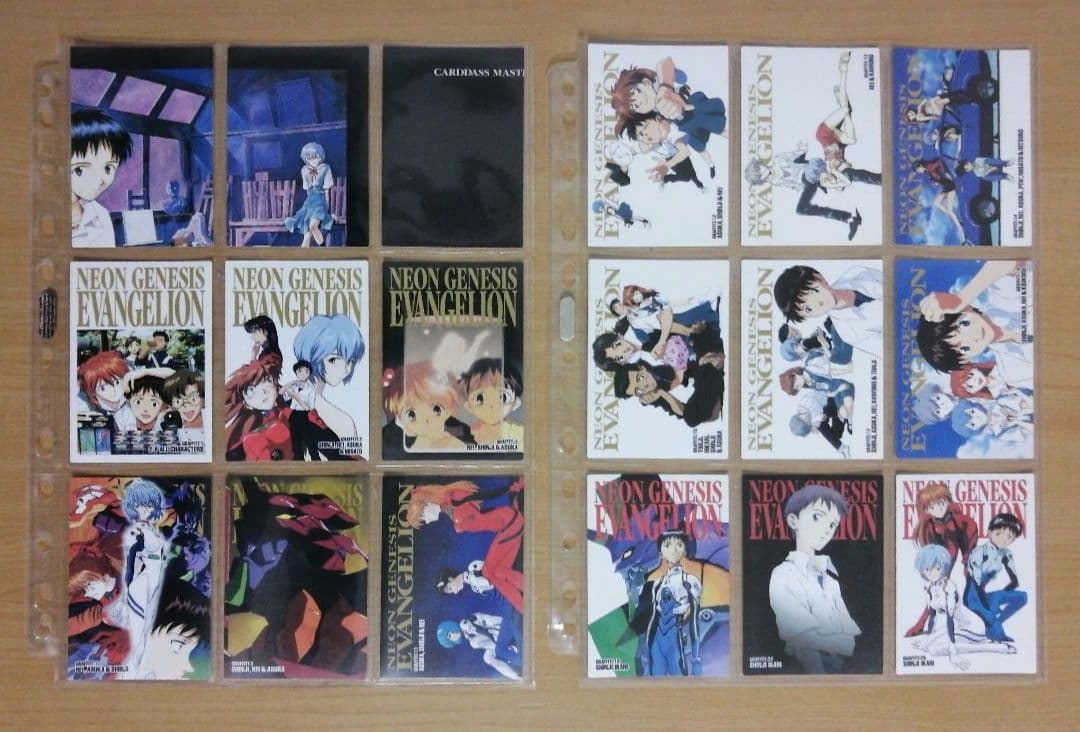 カードダスマスターズ 新世紀エヴァンゲリオン 第参集ノーマルカード108枚