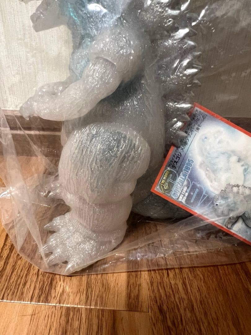 羽沢組 Gメモリーズセレクション デスゴジ ソフビ 白クリア シルバーラメ入