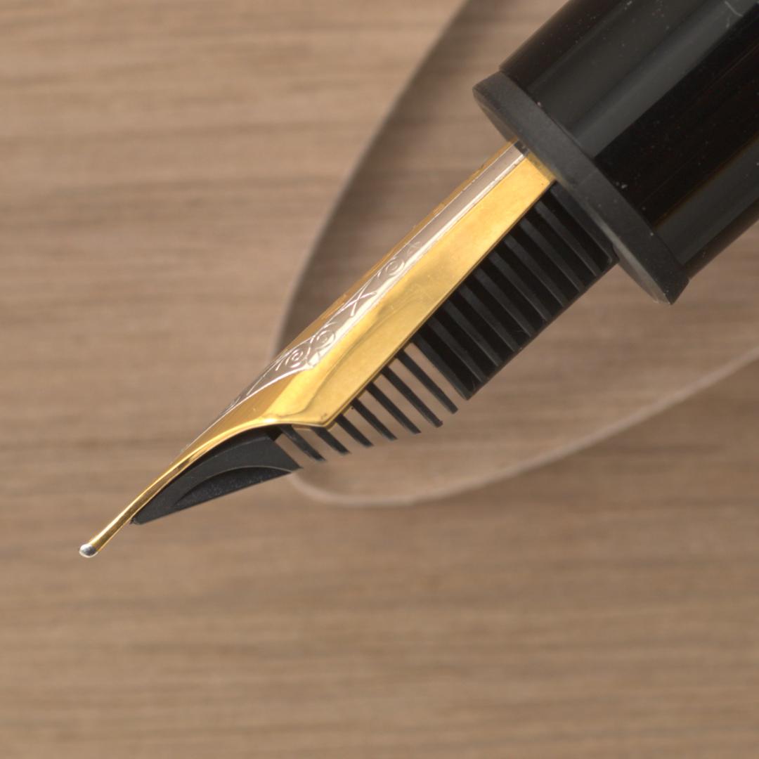 ★美品★　モンブラン　万年筆　149　18K　三帯　EF　ヘミングウェイ芯