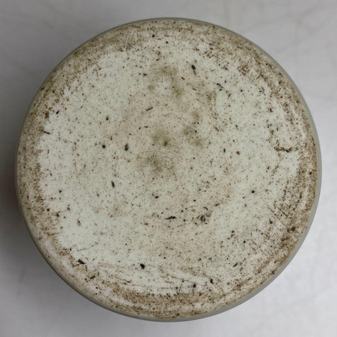 中国清朝時代　釉哀紅筆入筒　高さ6.8㎝　トヒチ　東な8-0121☆2F