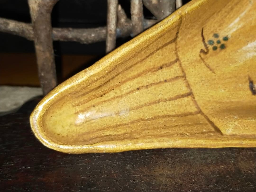 ♥織部　向付　古陶　皿　骨董　古玩