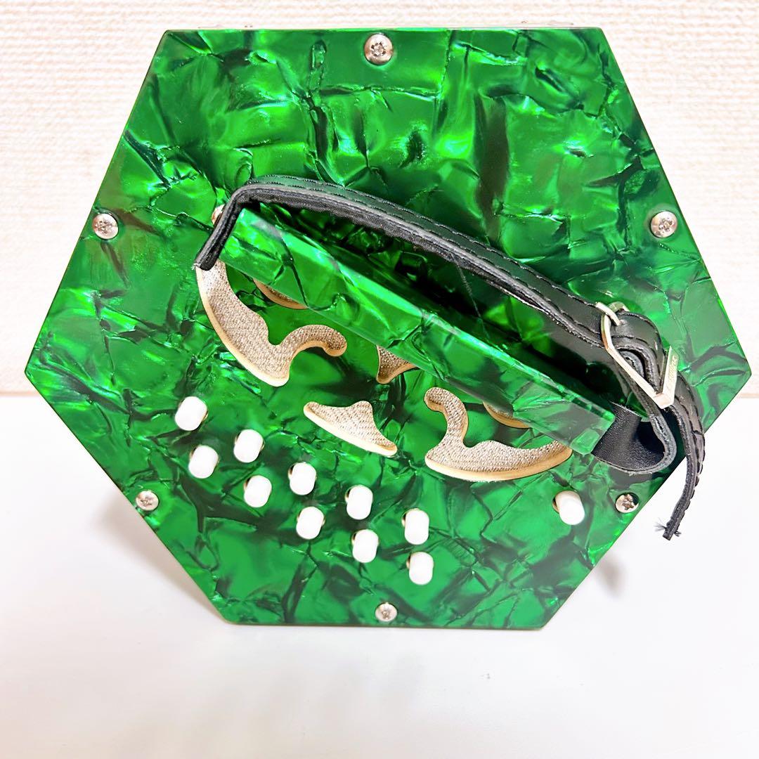 動作美品】コンサーティーナ 20ボタン 割引 アコーディオン