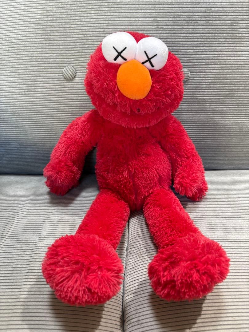 タグ付 ユニクロ カウズ セサミストリート コンプリート 5体 Kaws