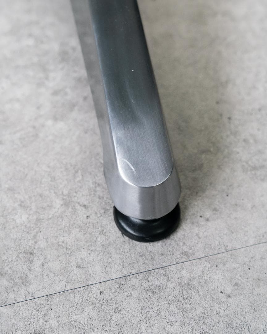 90s ヴィンテージ メタリック ラウンドテーブル ダイナー仕様 レトロモダン