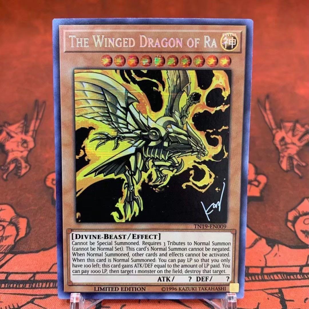 遊戯王【英語版】三幻神（オベリスク、オシリス、ラー）TN19 シク 3枚