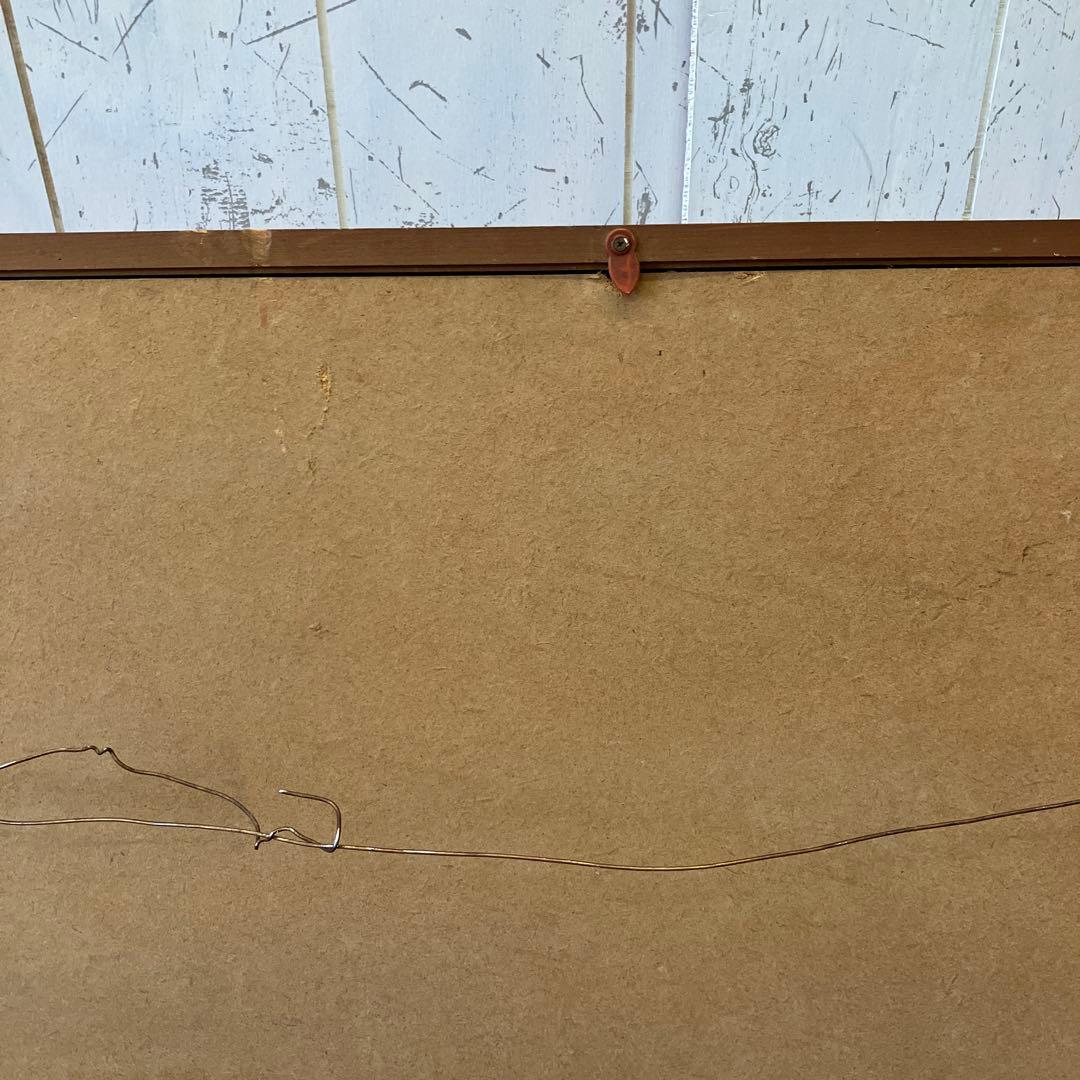 昭和レトロ 赤富士 富士山 夕焼け 景色 風景 古民家 古民具 日本画 絵画