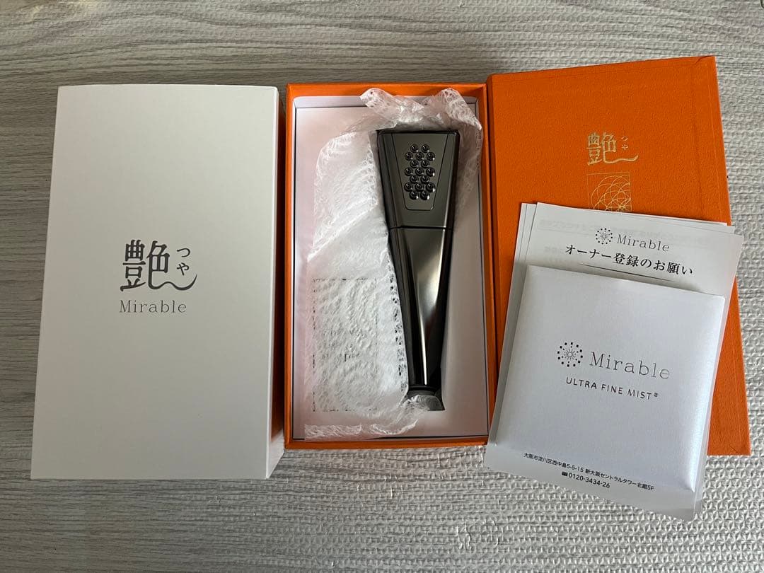 新品・未使用》Mirable 艶（ミラブルつや）シャワーヘッド