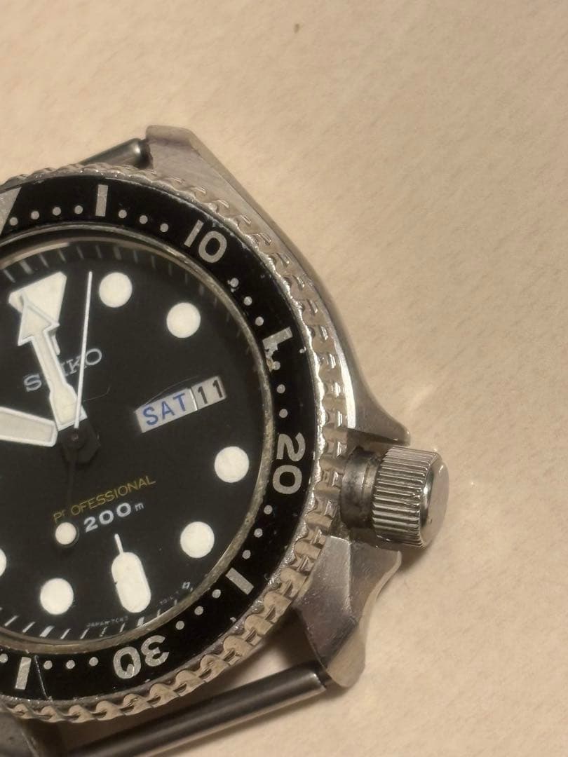 SEIKO セイコー クォーツ ダイバー 7C43-7010 200m ジャンク