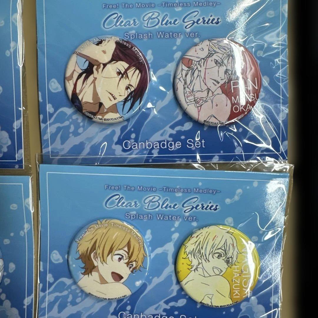 未開封】Free!TM Splash 缶バッジセット 京アニショップ