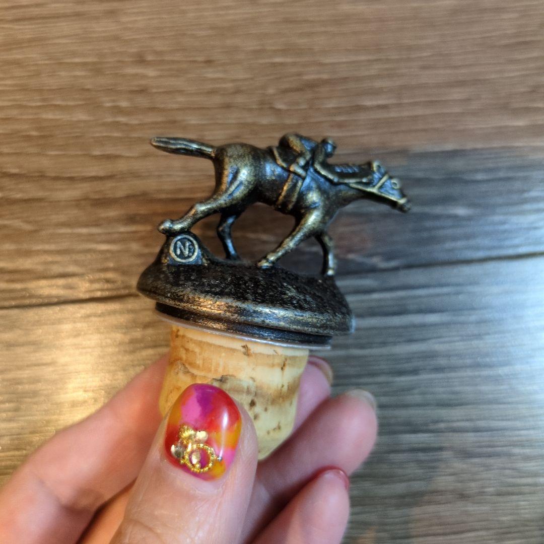 ブラントン 馬と騎手デザイン コルク栓 24個セット - メルカリ