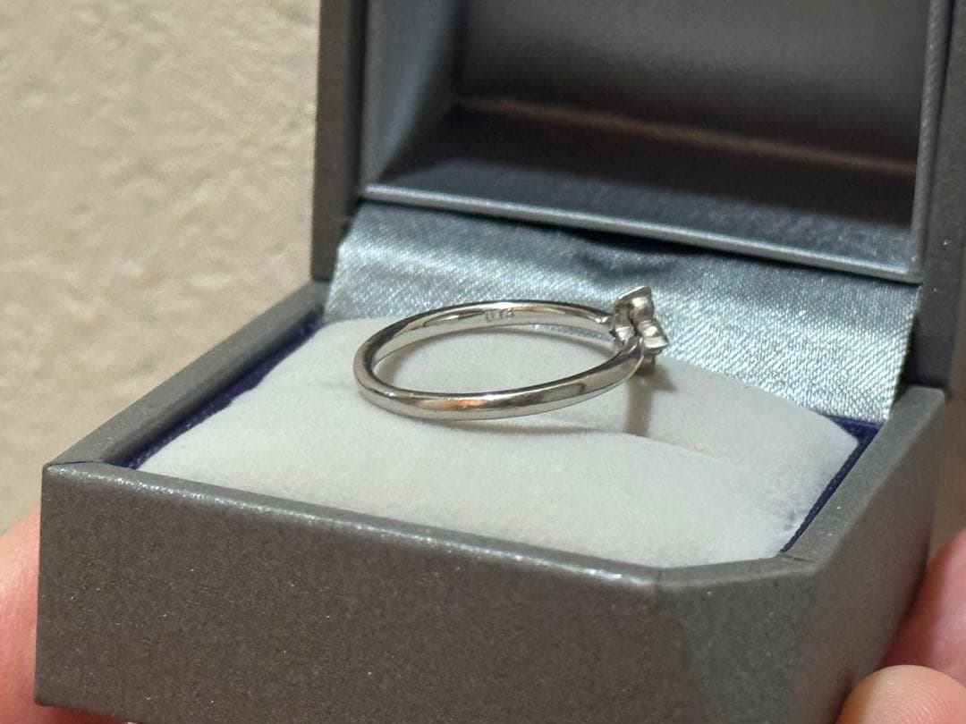 スタージュエリー0.13ctプラチナリング（7号）