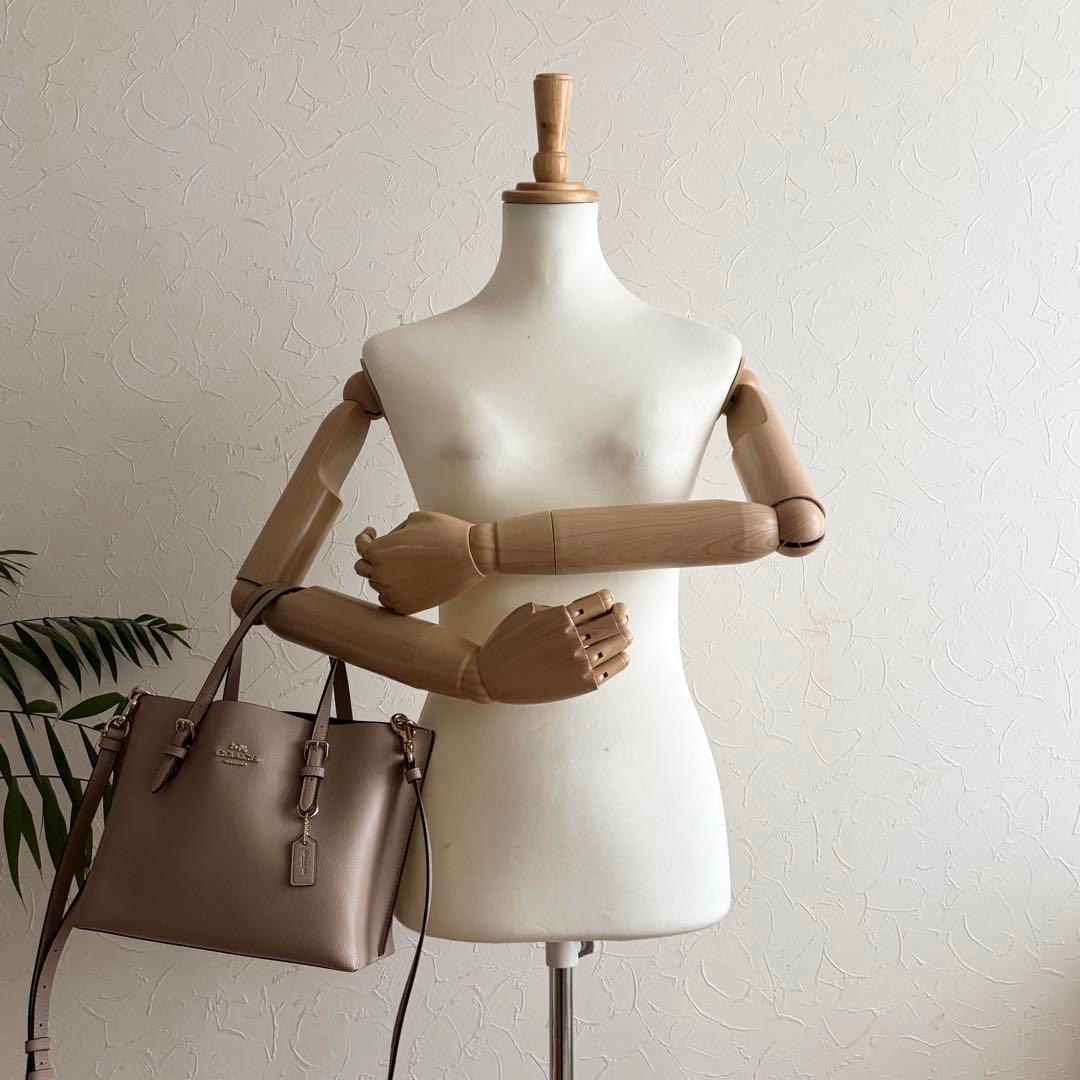 新品同様 COACH コーチ モリー 2way レザーショルダーバッグ - メルカリ
