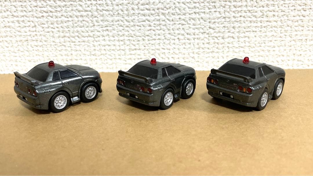 スカイラインGTR R32 R34 6台セット パトカー プルバックカー - メルカリ