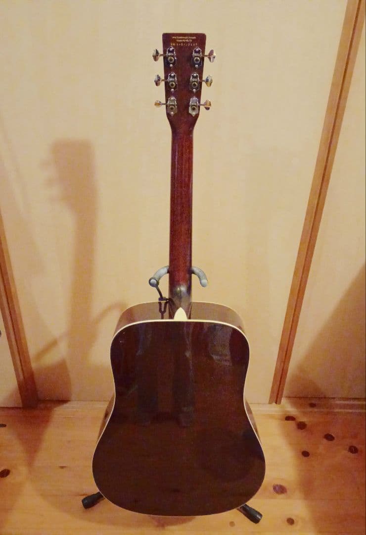 送料込】【美品】アリア ドレッドノート ARIA トップ単板 低弦高 整備済