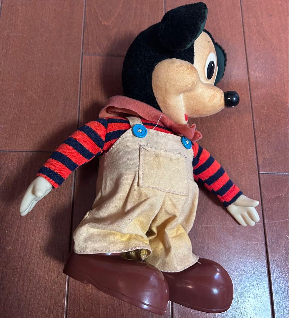 ジャンク 昭和レトロ ヴィンテージ ミッキーマウス オルゴール
