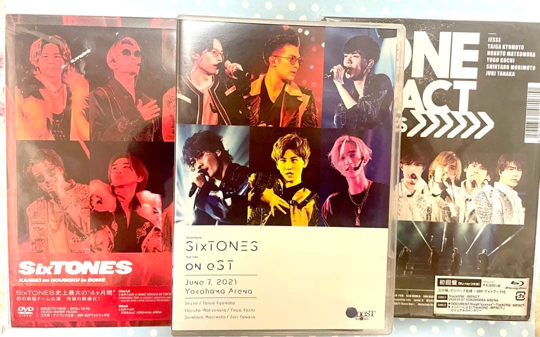 SixTONES ライブ DVD セット ミュージック SixTONES ライブ DVD セット